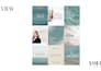 design a clean aesthetic health wellness and spa  logo